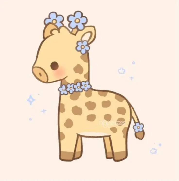 Cute giraffe