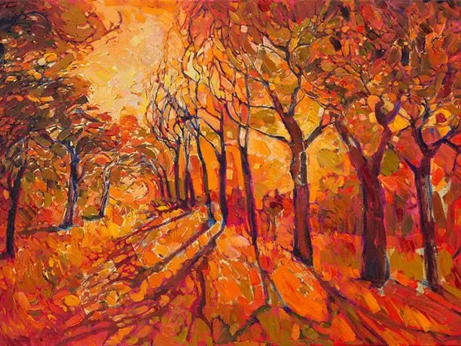 A Study in Orange: The Orange Collection by Erin Hanson