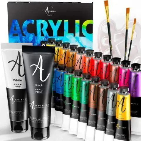 How to Clean Acrylic Paint Brushes: Artistro User Guide