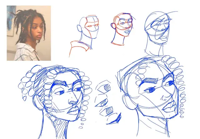 Practicing face proportions, but not sure how to be consistent with proportions, or even how to practice corre