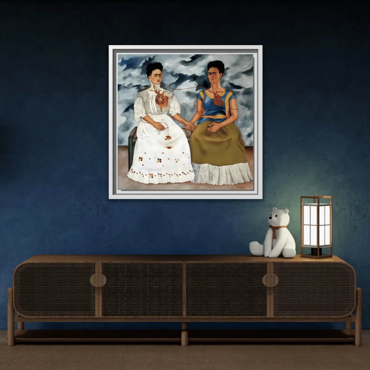 Two Fridas Canvas Prints
