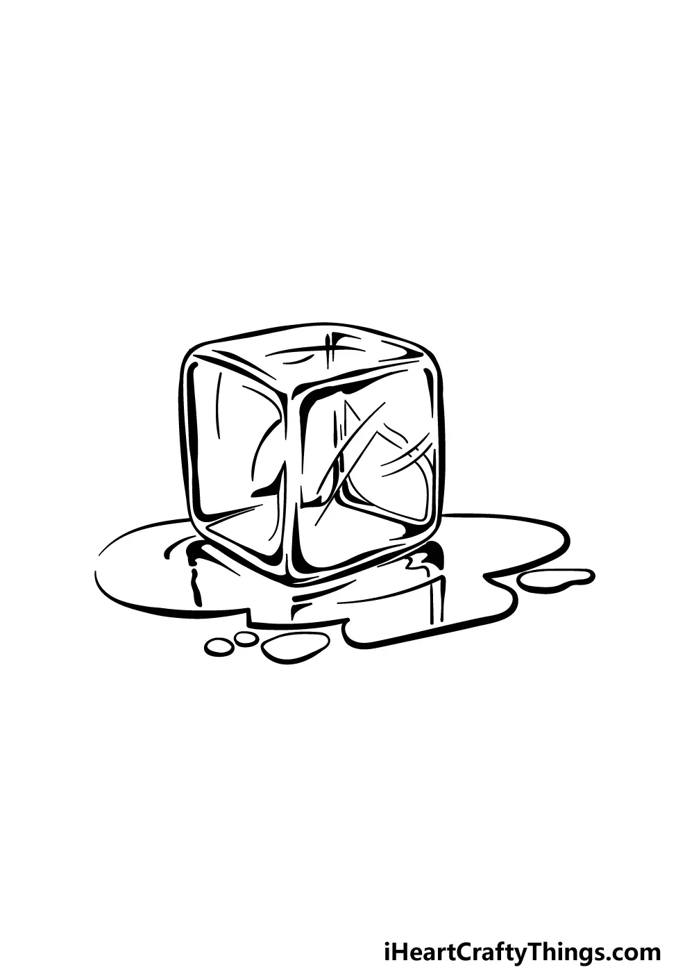 Ice Cube Drawing