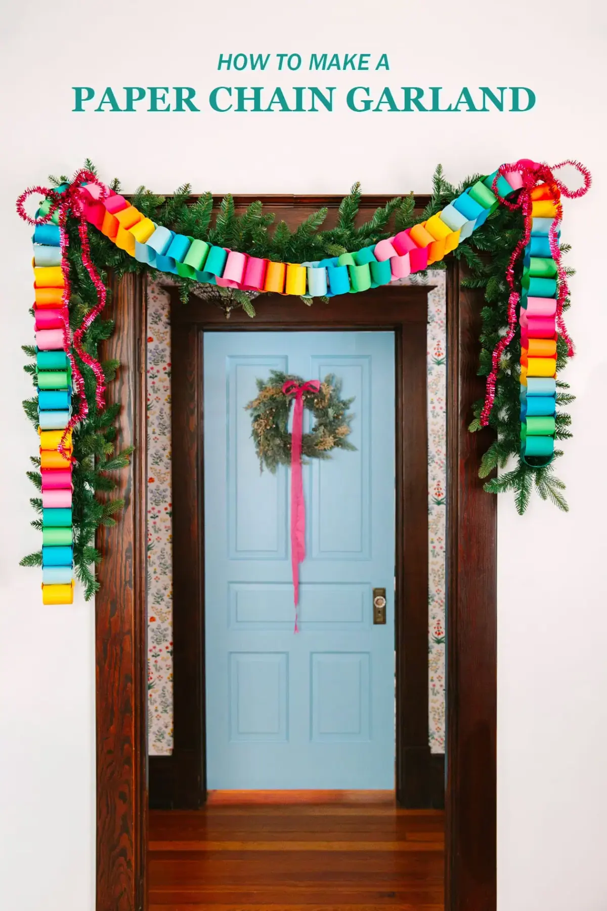 How to Make a Paper Chain Garland