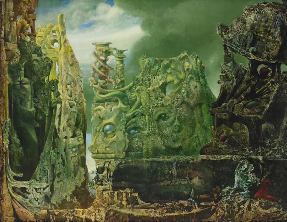 Max Ernst, L'oeil du silence (The Eye of Silence), 1943-44