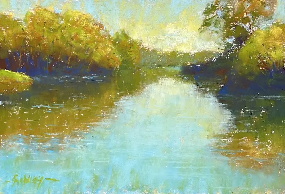 Painting Reflections on Water