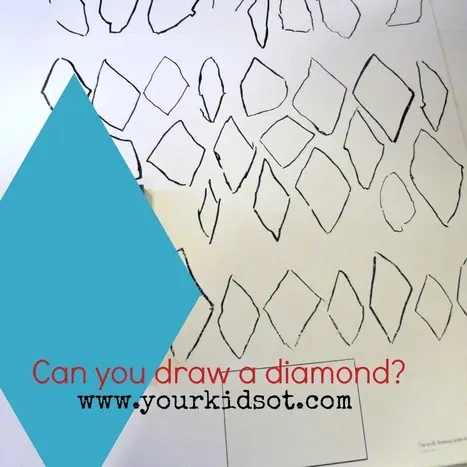 Draw diamond beginners — image 2