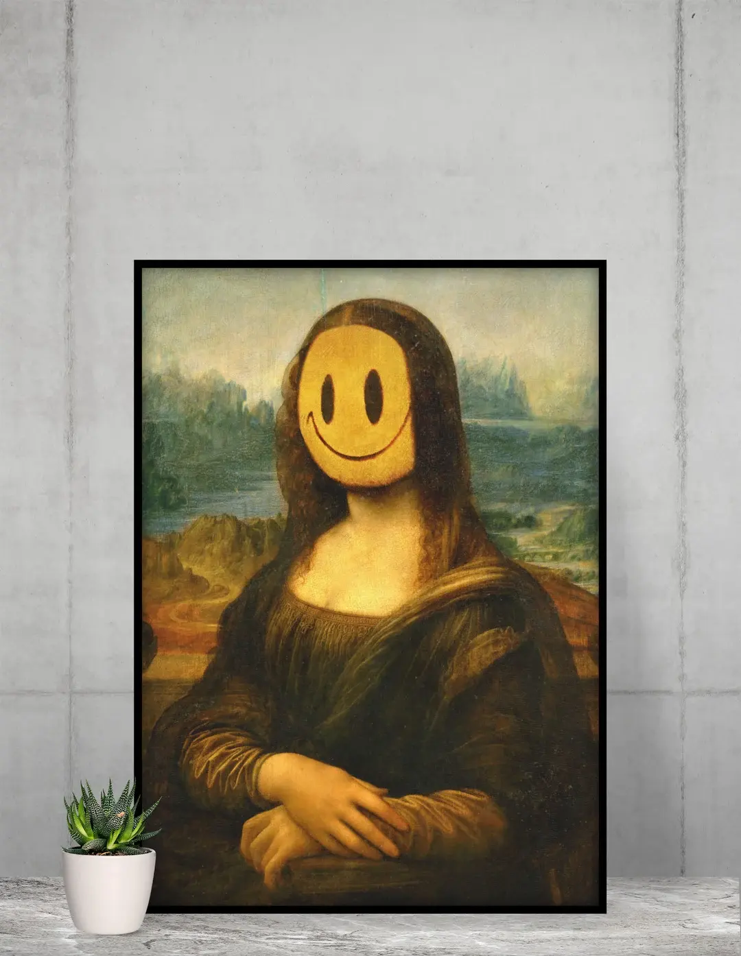 Mona Lisa Smile Banksy Prank Louvre