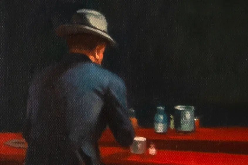 Nighthawks Edward Hopper reproduction