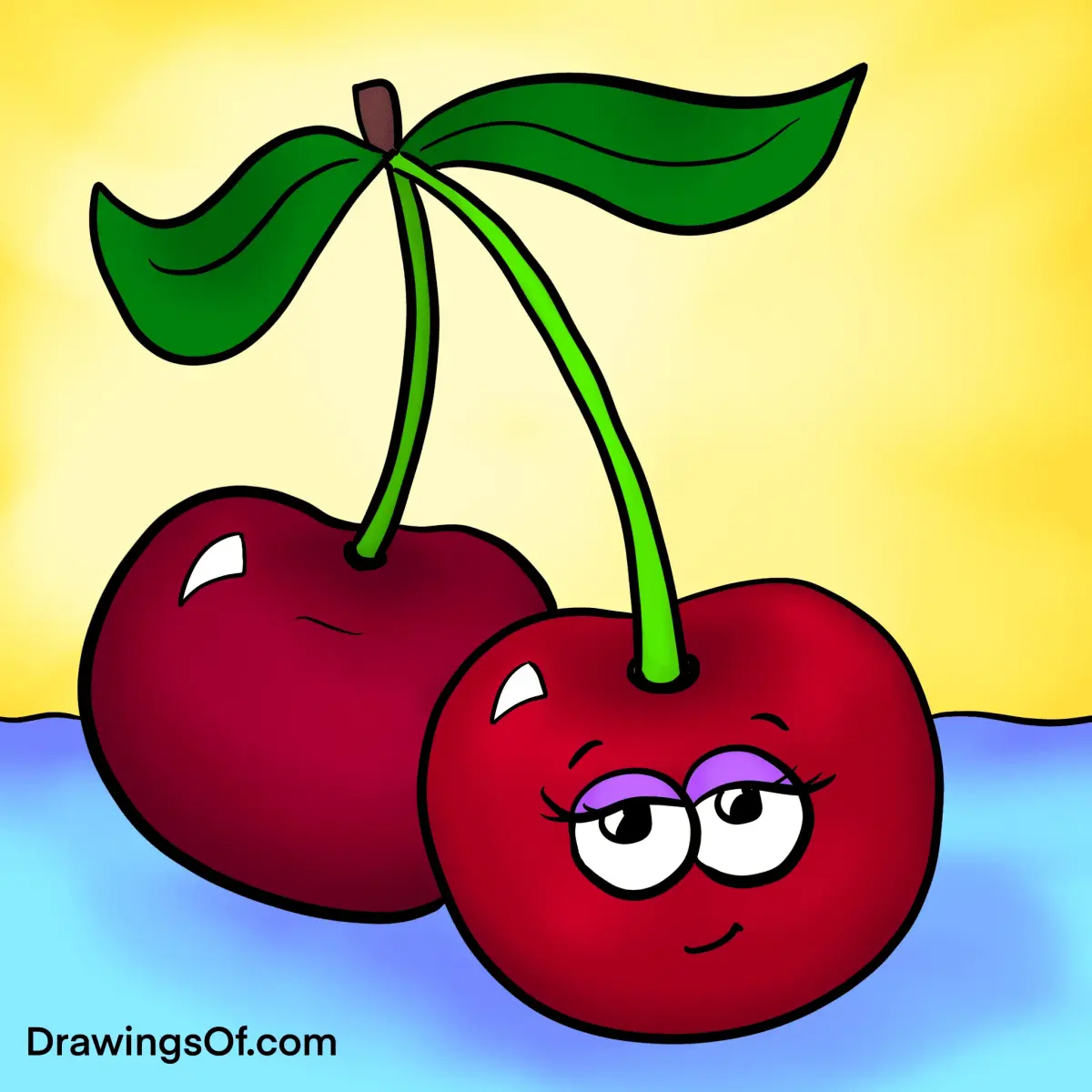 Draw cherries — image 2