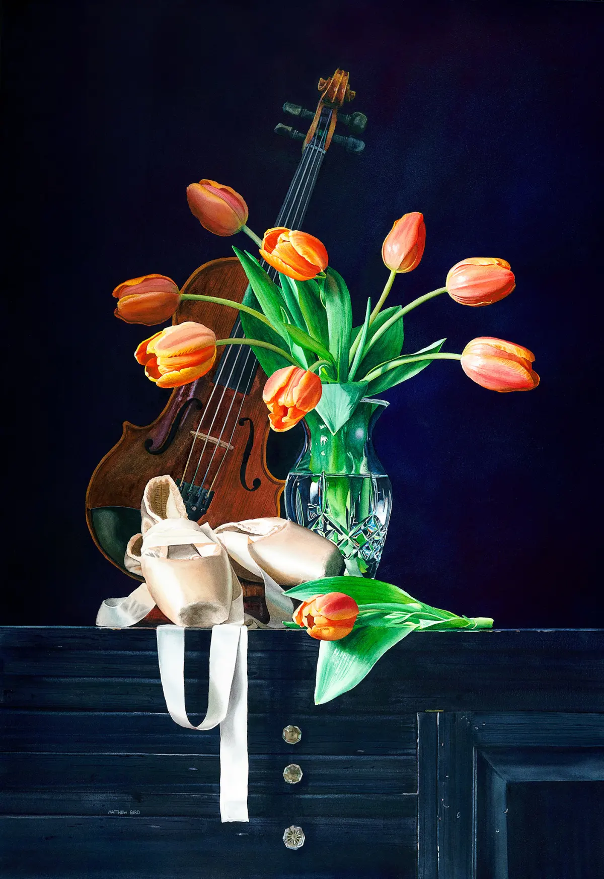 Magnolia Still Life: A Realistic Watercolor Step-by-Step