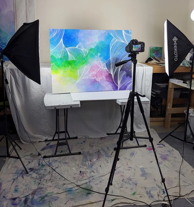How to Photograph Your Art to Make Prints