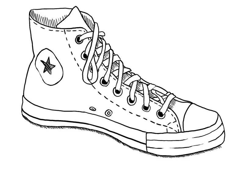 How to Draw a Sneaker