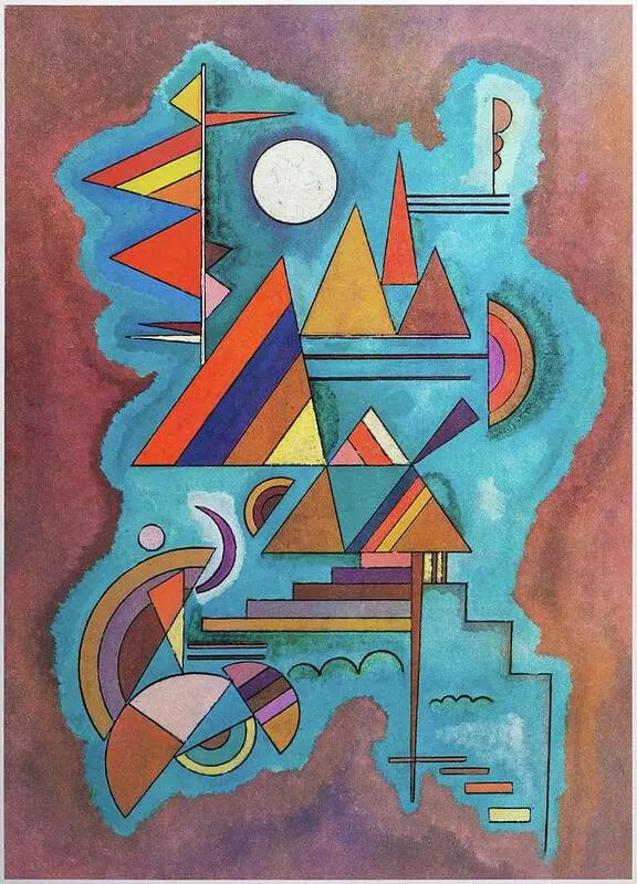 What is Wassily Kandinsky's most famous painting