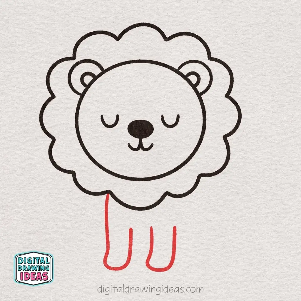 How to Draw a Lion