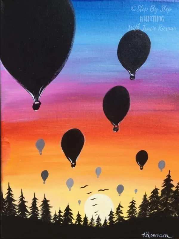 How To Paint A Sunset