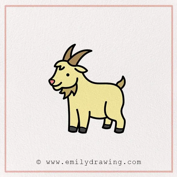 How to Draw a Goat