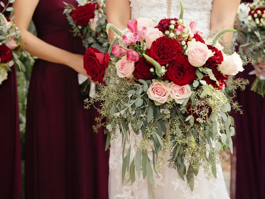 Burgundy vs. Maroon: Bridesmaid Dress Color Comparison