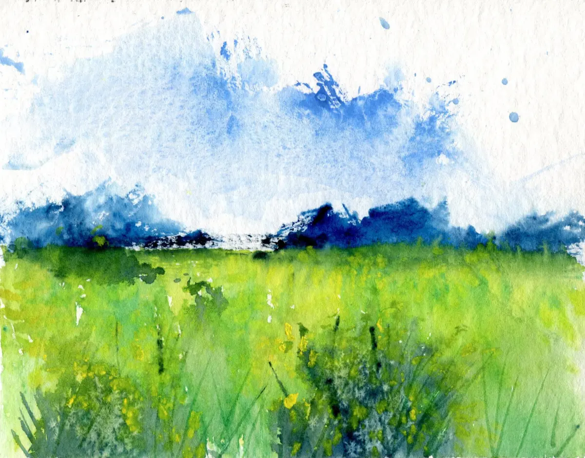 Get started with Loose Watercolor Landscapes