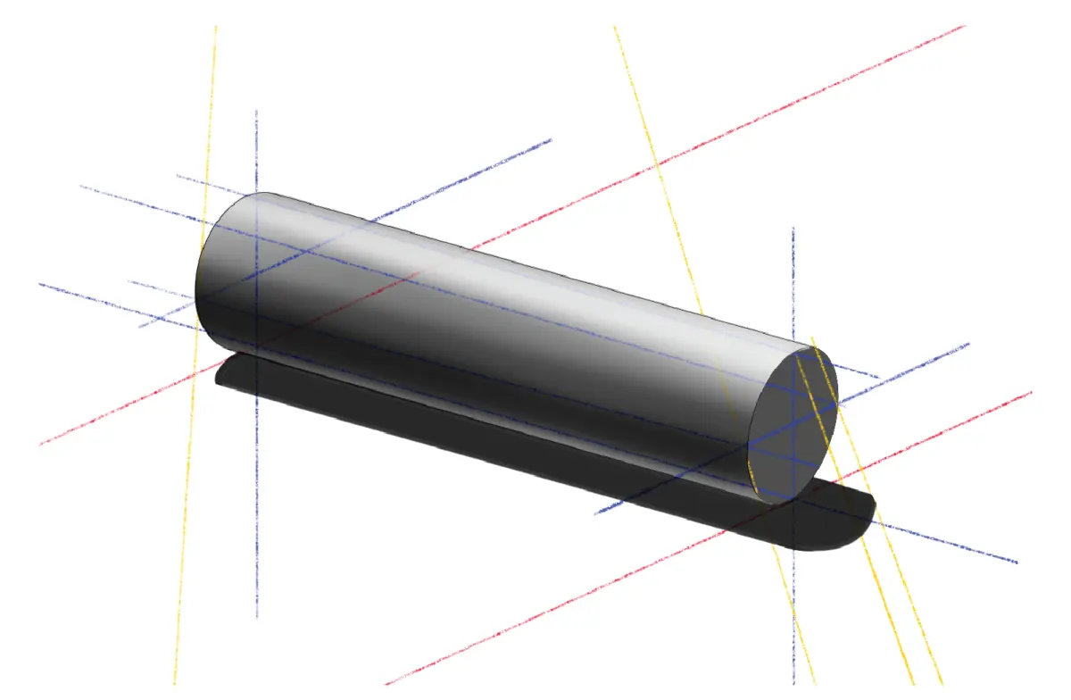 How do you shade a cylinder