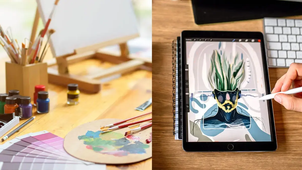 Traditional Art vs. Digital Art: Key Differences Explained