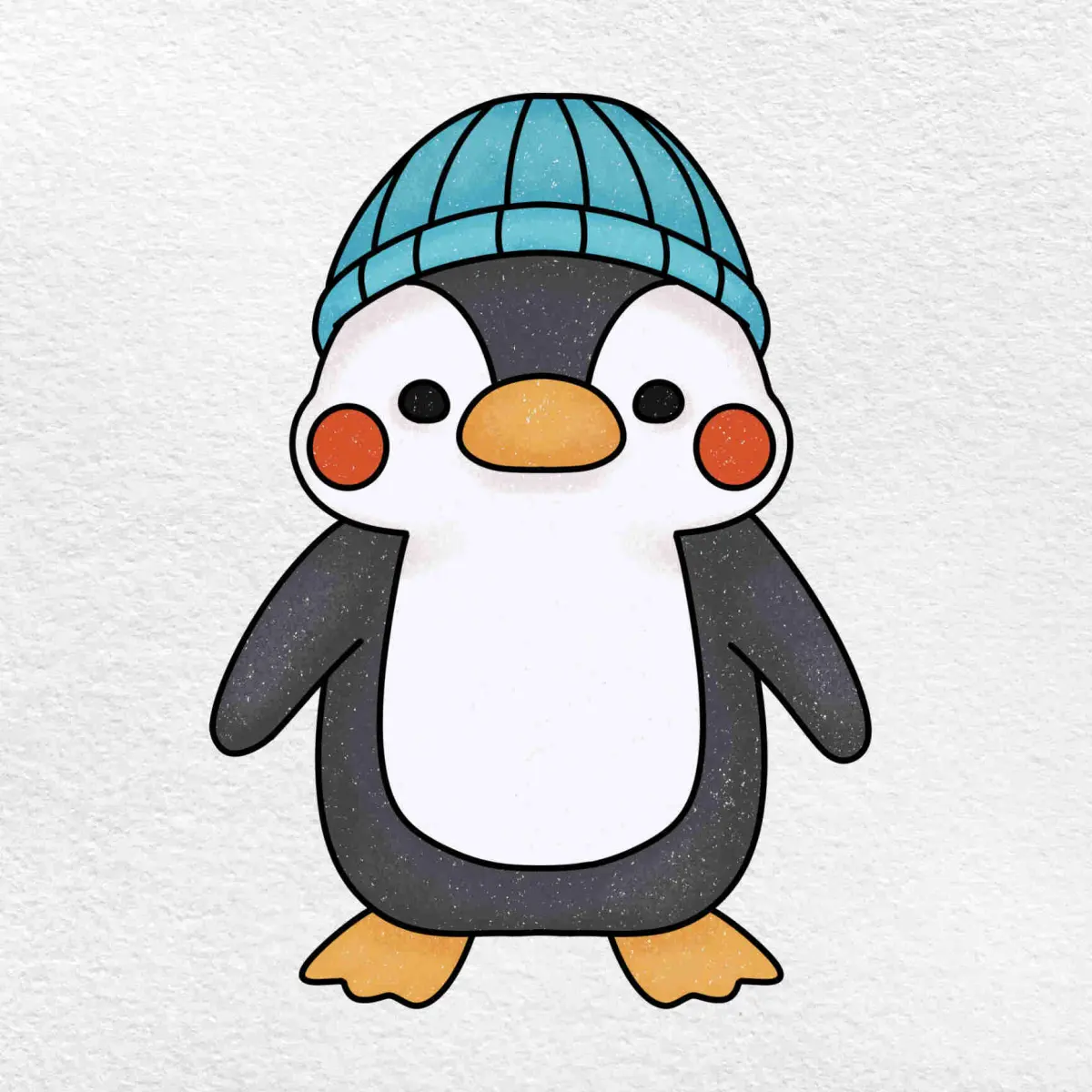 How to Draw Kawaii Penguin