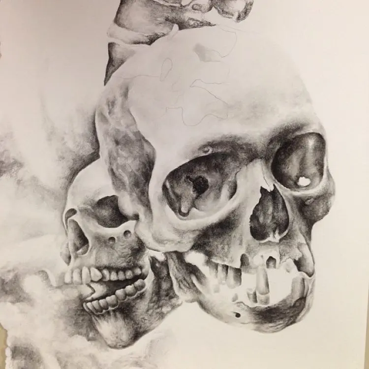50+ Skull Drawings & Sketches For Art Inspiration