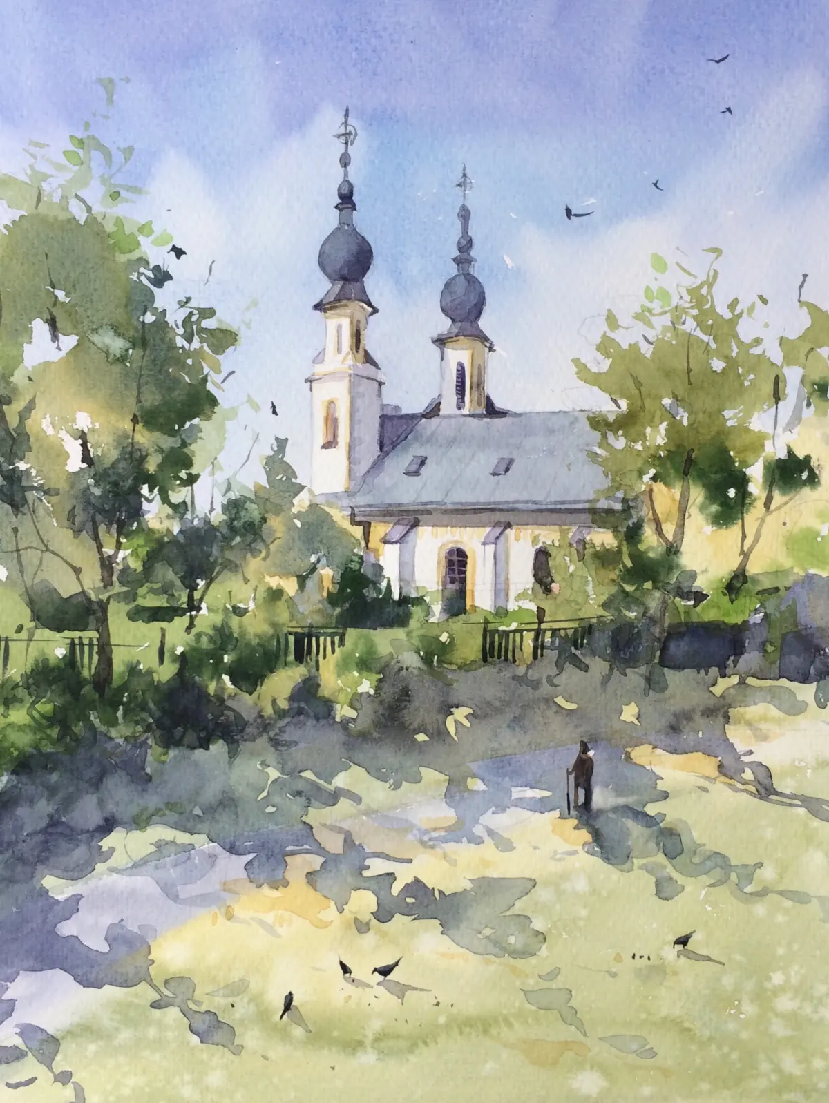 Watercolor Around the World