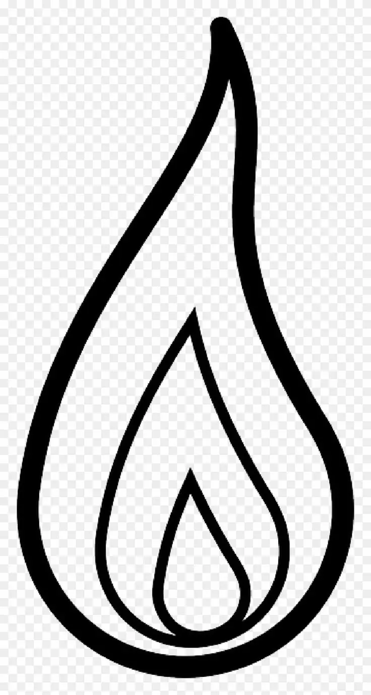 Drawn Candle Outline