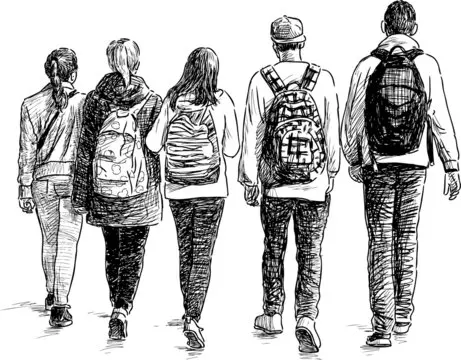 Drawing teens — image 2