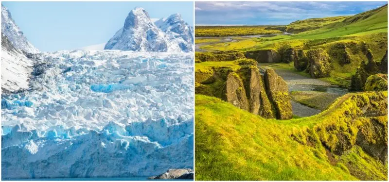 Why Greenland's name says "green," and Iceland "ice," when it's the opposite