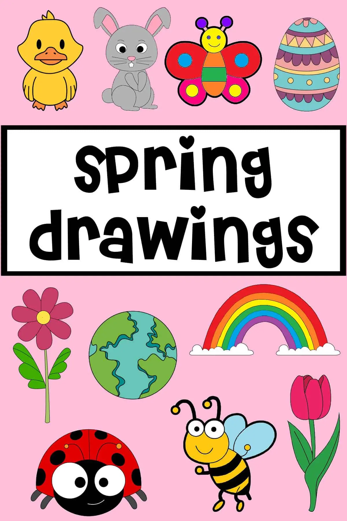 21+ Easy Spring Drawings