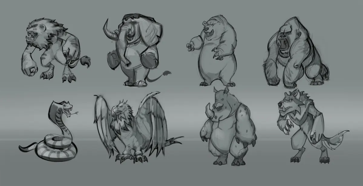 Draw stylized animal — image 2