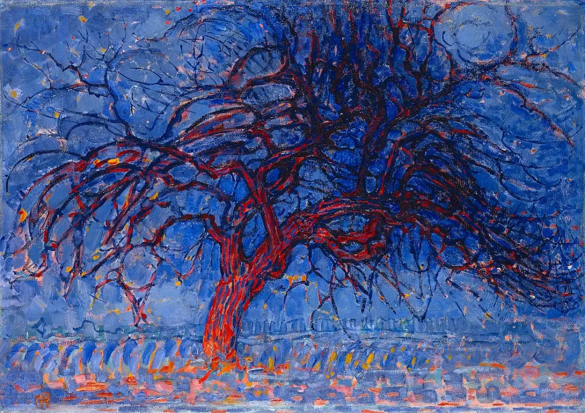 What are the 8 most beautiful abstract paintings by Piet Mondrian?