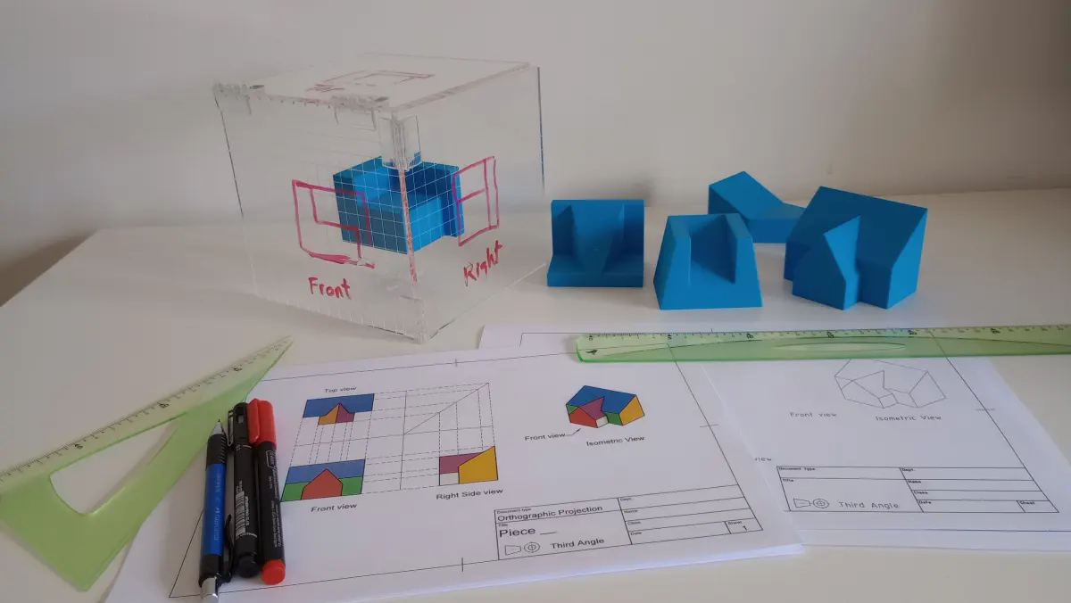 Drawing techniques: Orthographic projection