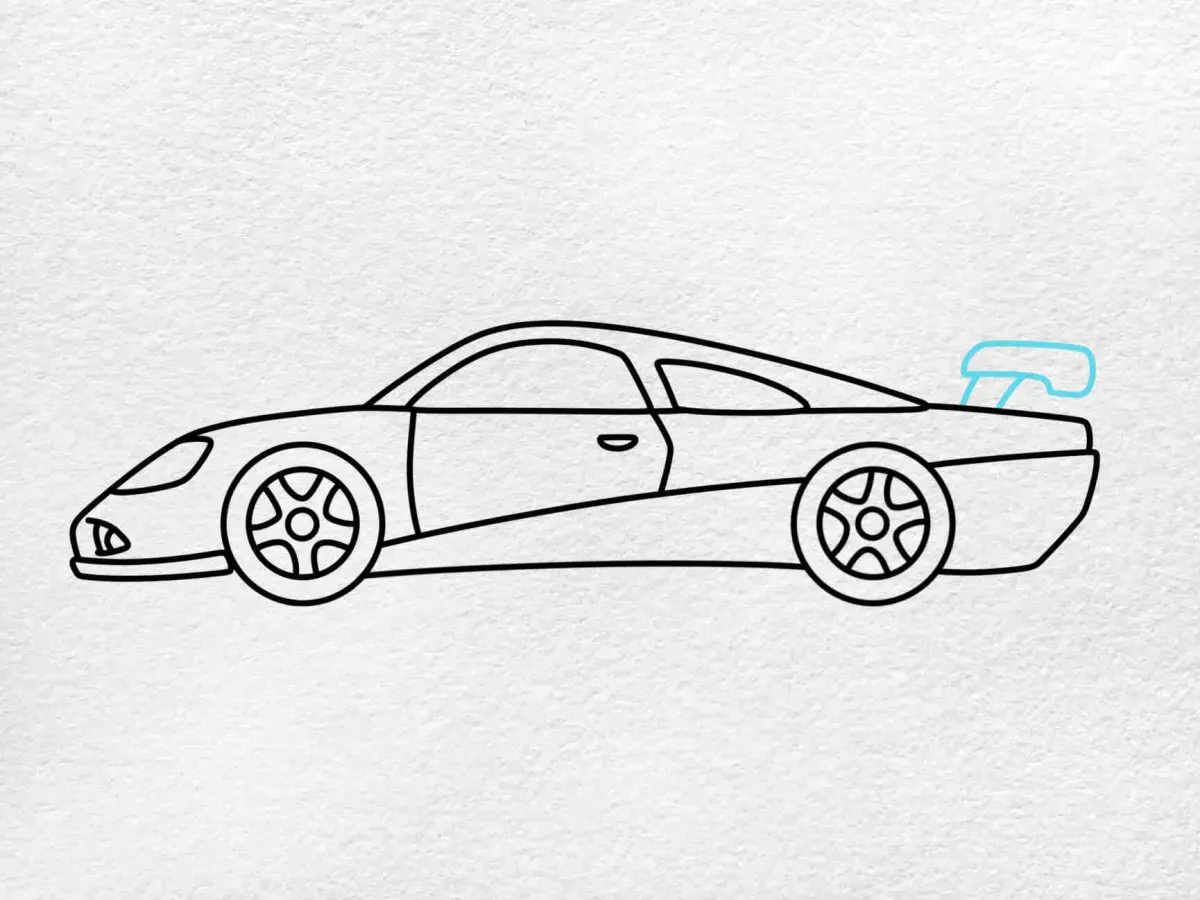 Draw a Sports Car