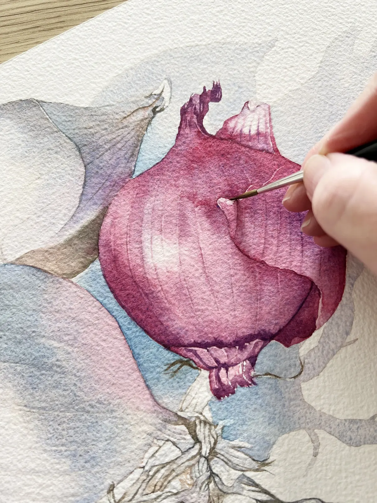 Starting a Watercolour Painting: What to paint first
