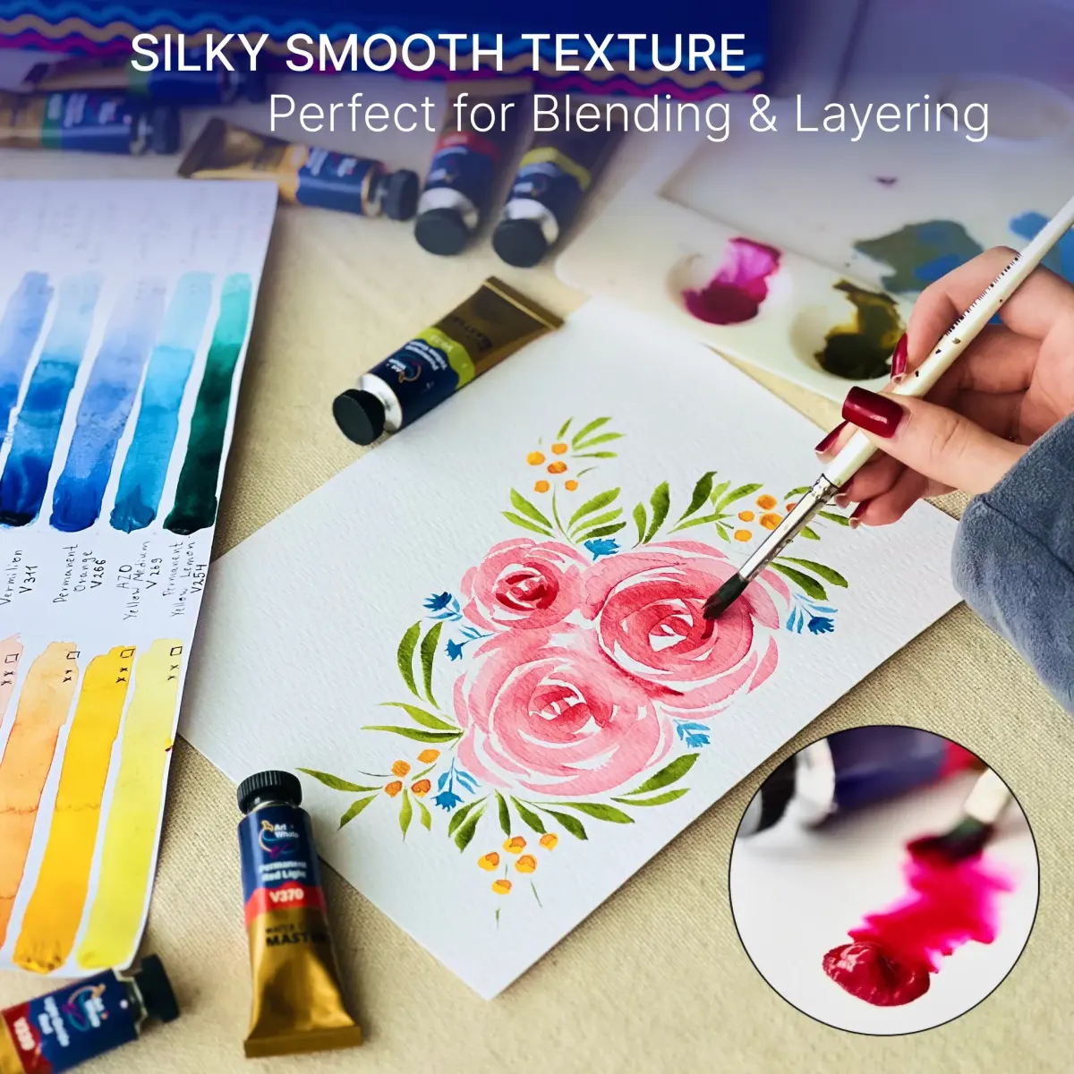 Watercolor Paint Set