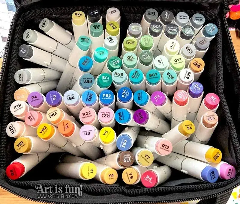 ohuhu copic $0.50 Marker (Copic vs Ohuhu