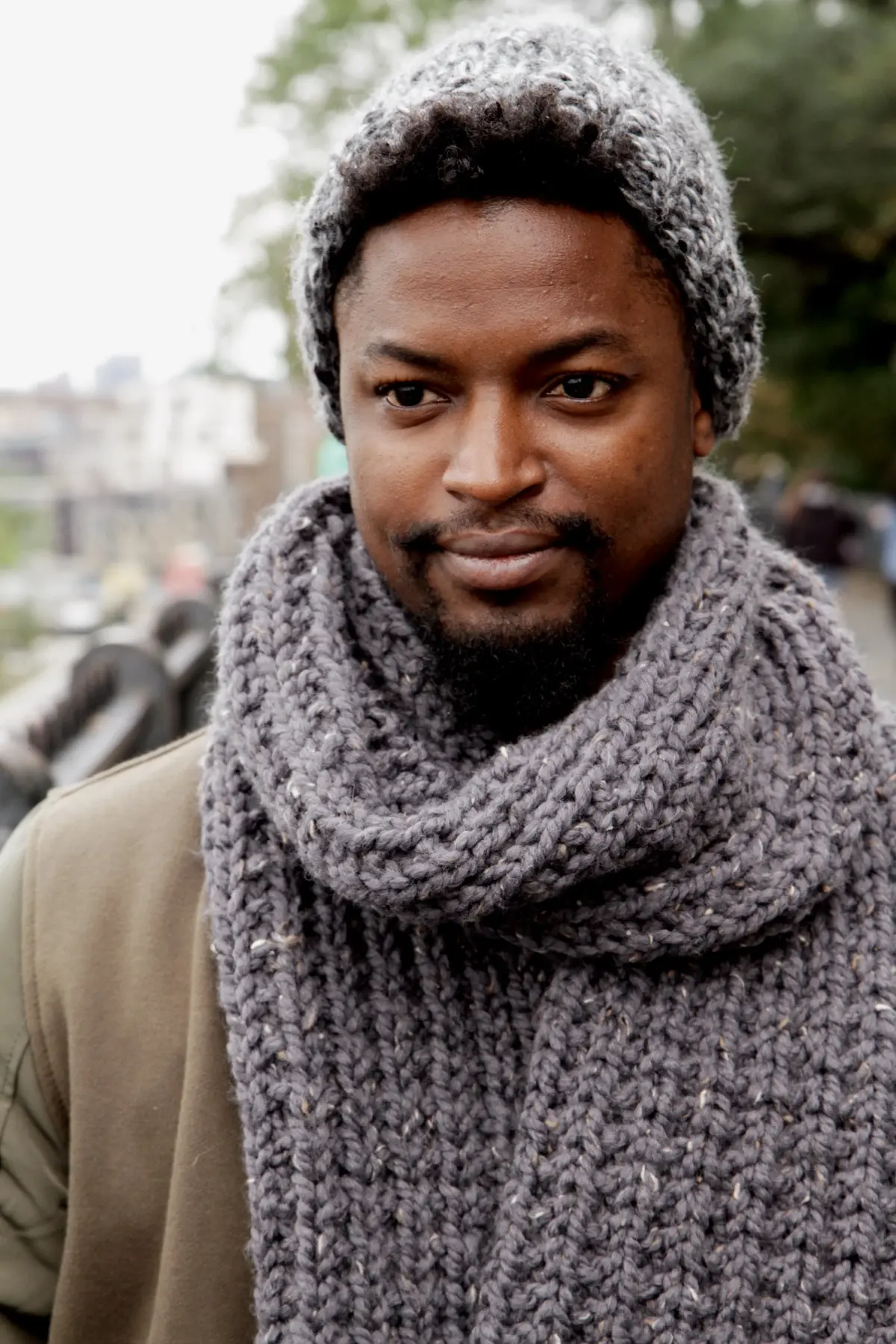 Expedition Rib Scarf Pattern