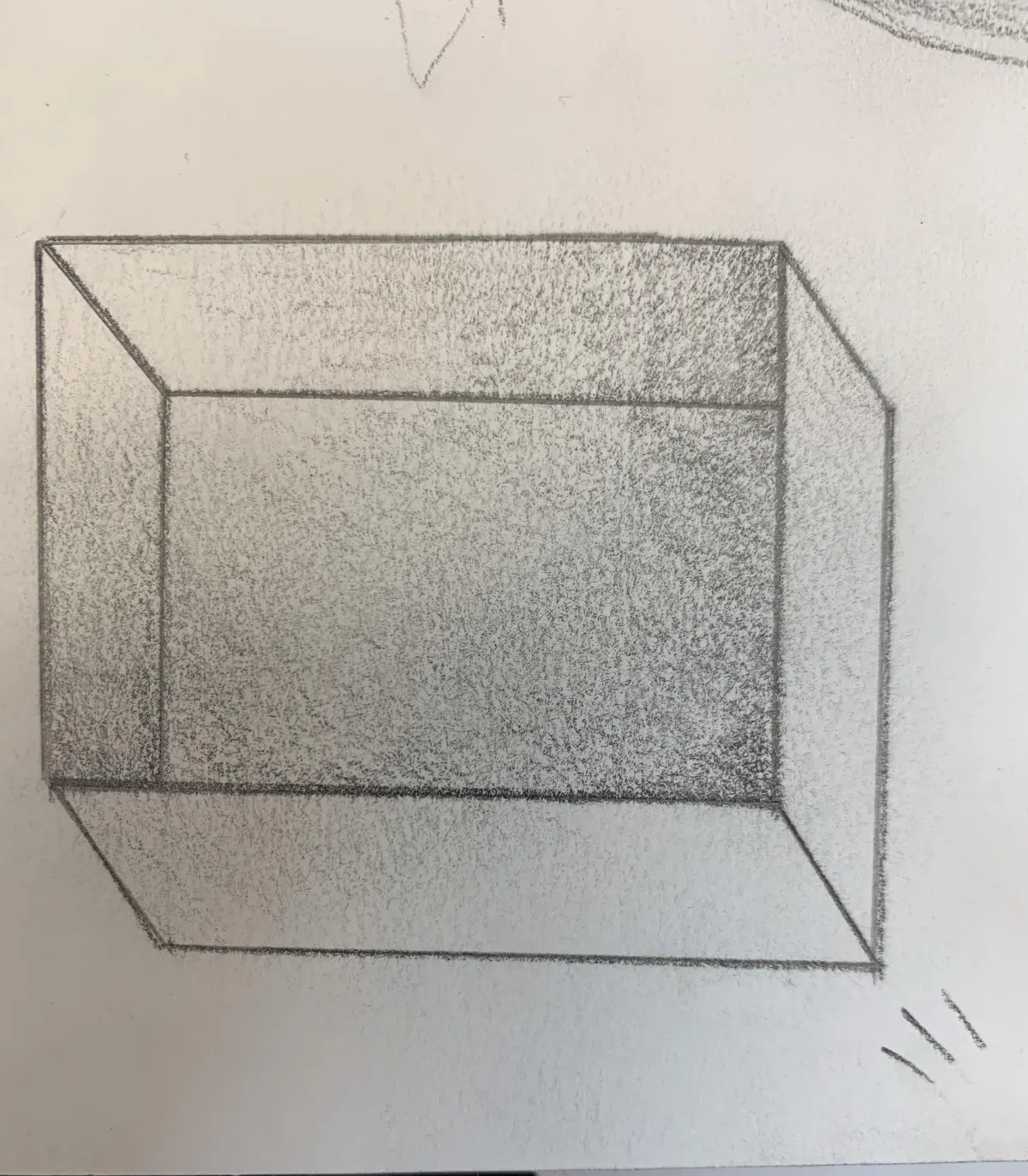 Help, trying to figure out shading, is this realistic for this cube?