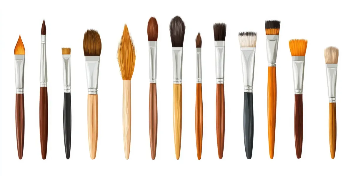 Different paint brushes — image 2