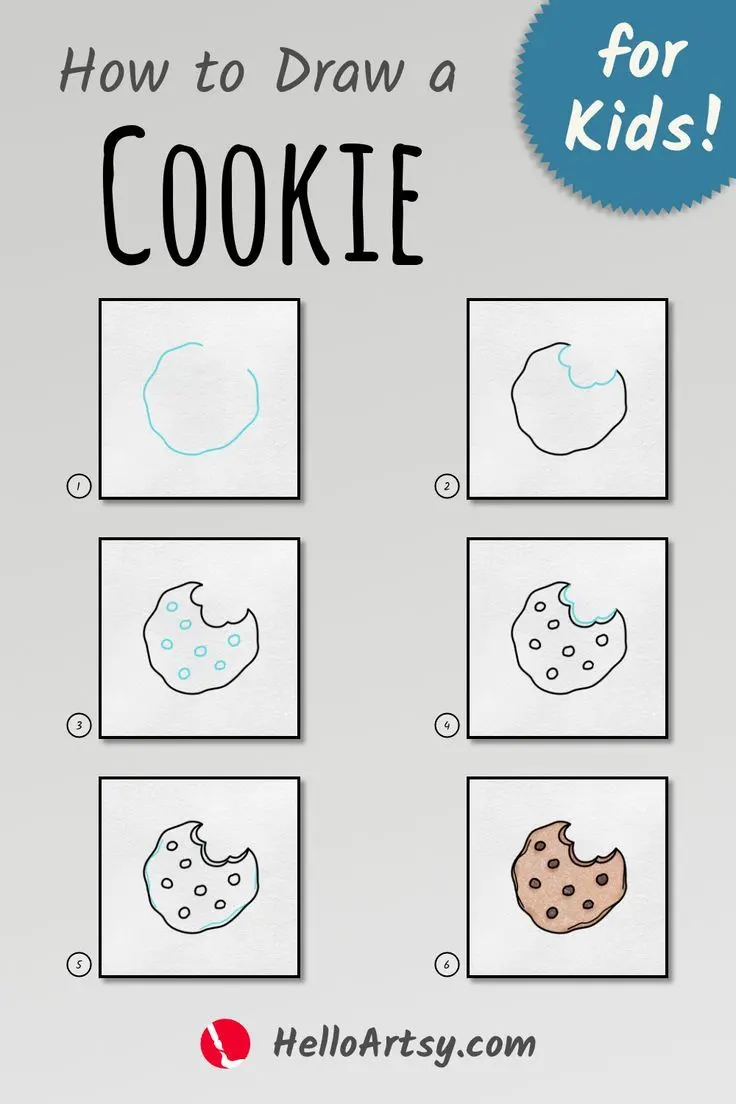 How to Draw a Cookie