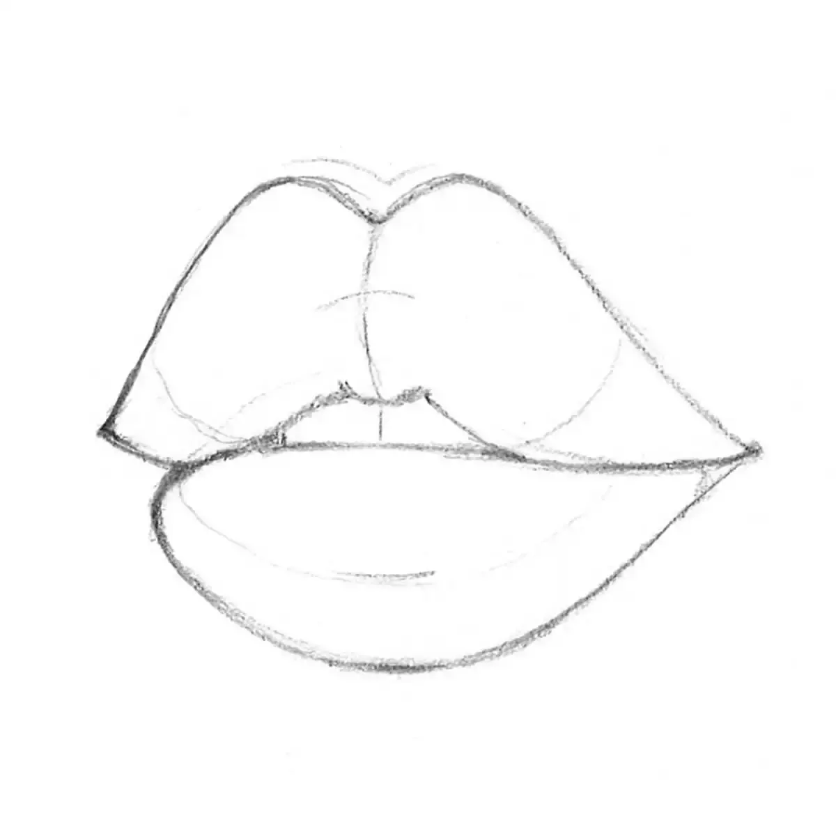 How to Draw Realistic Lips Step-by-Step in 3 Different Ways