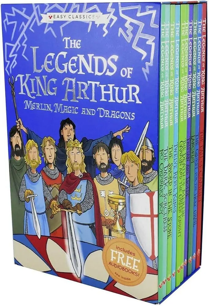 The Legends of King Arthur: Merlin, Magic, and Dragons: Tracey Mayhew: 9781782265146: Amazon.com: Books