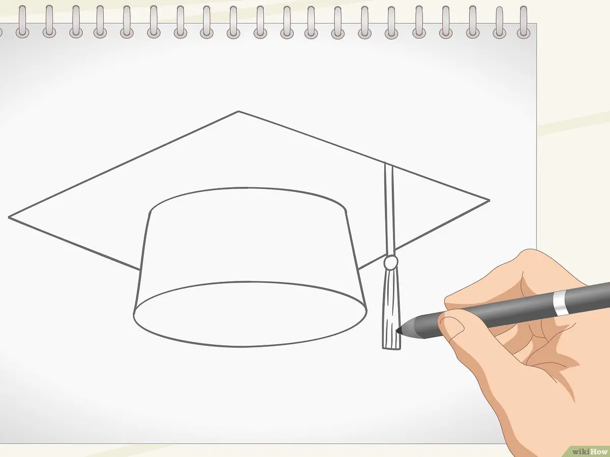 How to Draw a Graduation Cap: 2 Easy Drawing Tutorials