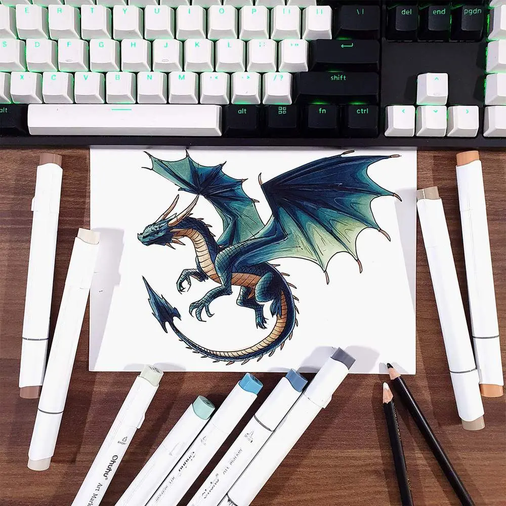 How To Draw A Dragon