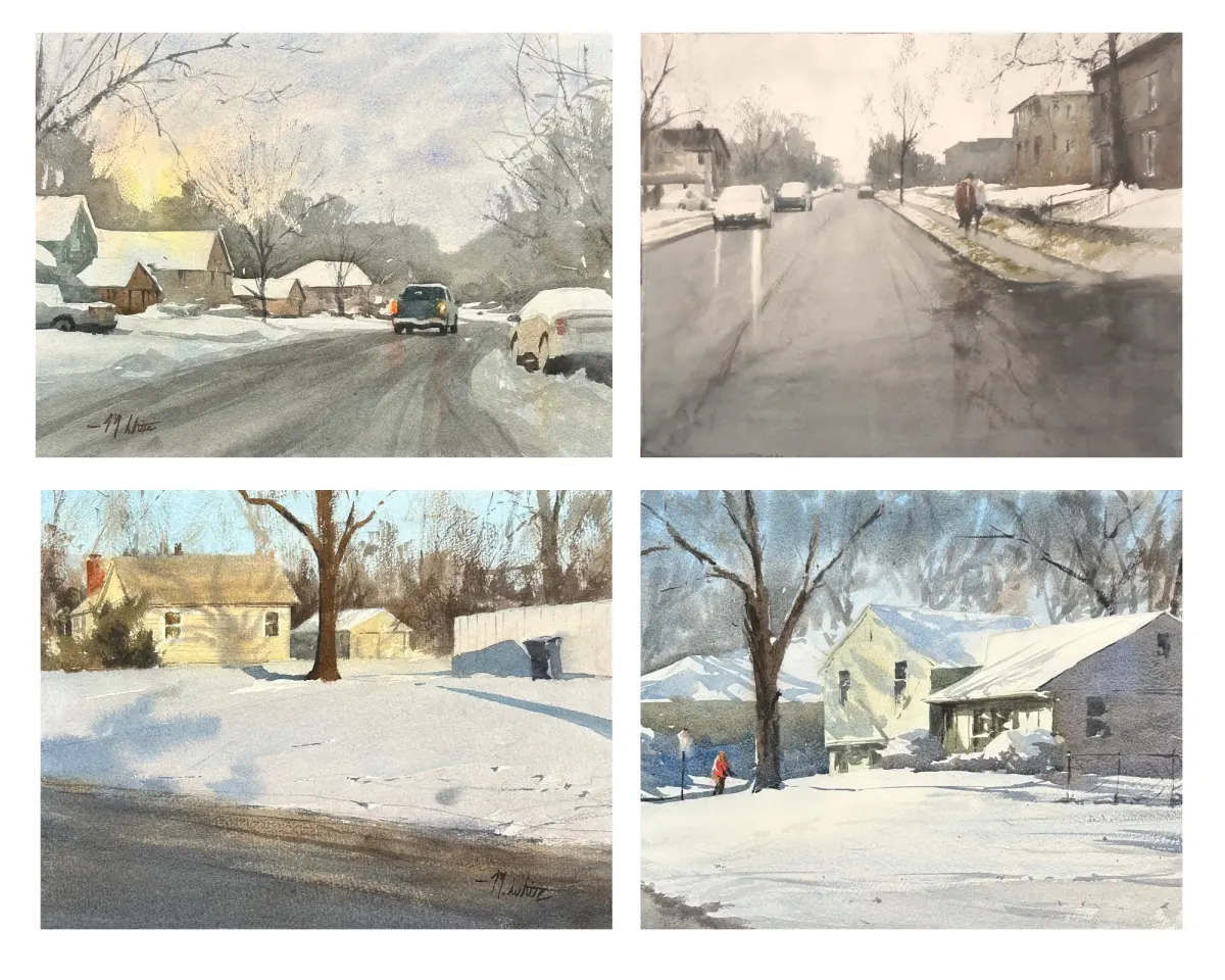 How to Paint Vibrant Snow Scenes
