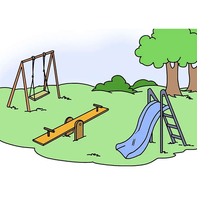 How to Draw a Playground