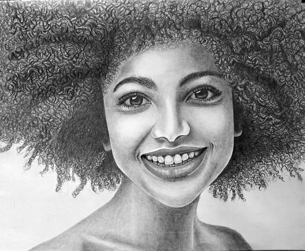 Learn How to Draw a Realistic Female Face (Front View)
