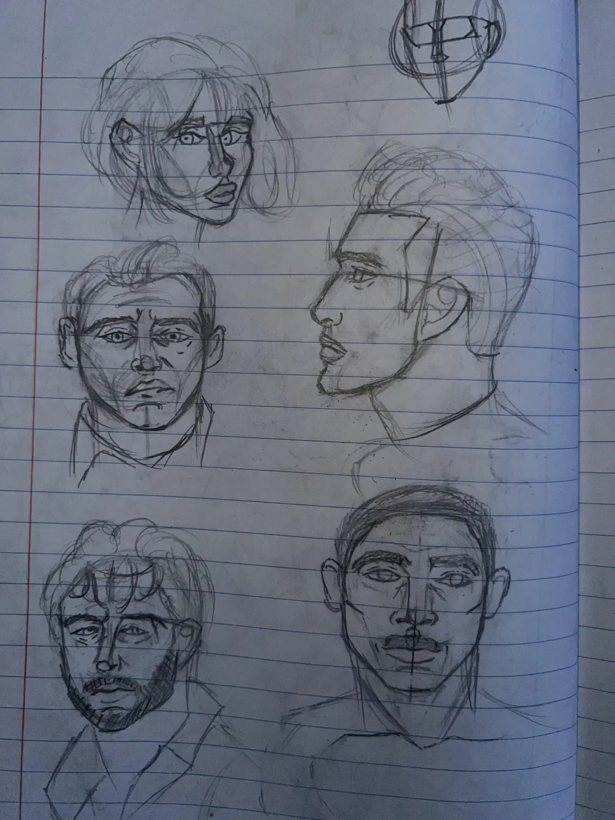 How to draw more realistic faces?